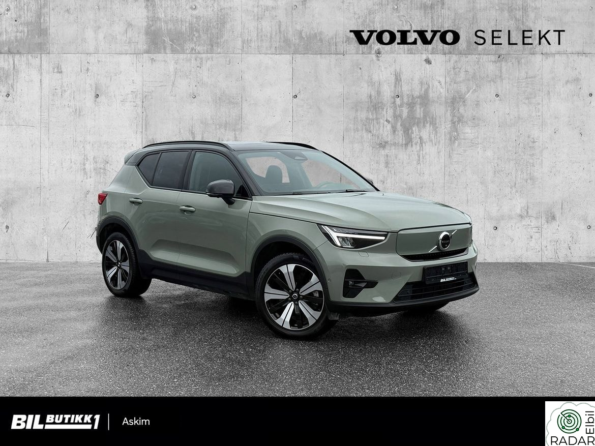 VOLVO XC40 P8 Recharge Twin Pro - 360' cam/H. feste/H&K lydanlegg