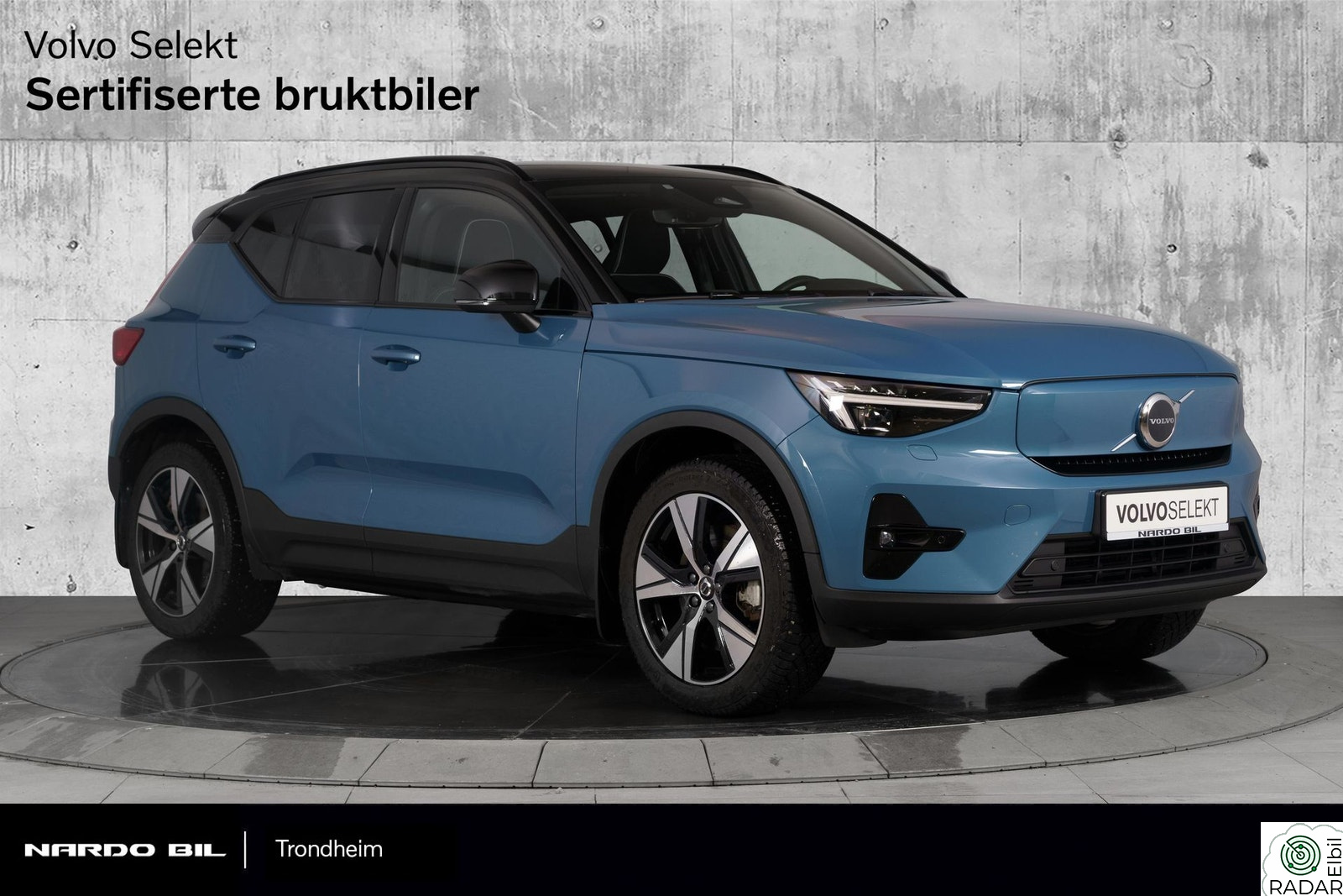 VOLVO XC40 408 hk Plus. Krok/Pixel/Adaptiv CC/VOC/Oppv.Ratt