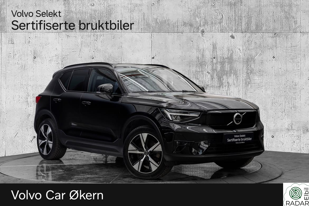 VOLVO XC40 El. Twin Ultimate 408Hk. Topputstyrt!