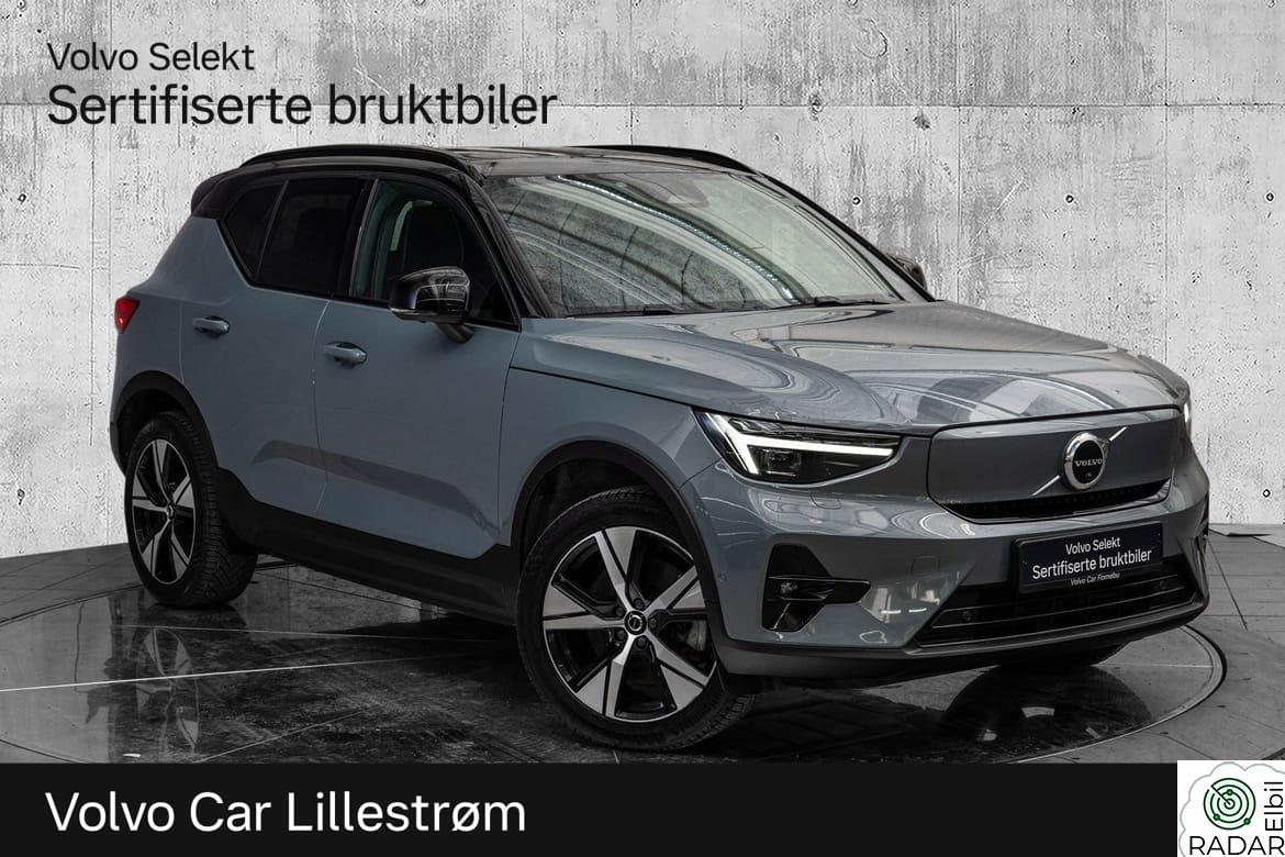 VOLVO XC40 El. Twin Ultimate 408Hk. Topputstyrt! Pixel lys