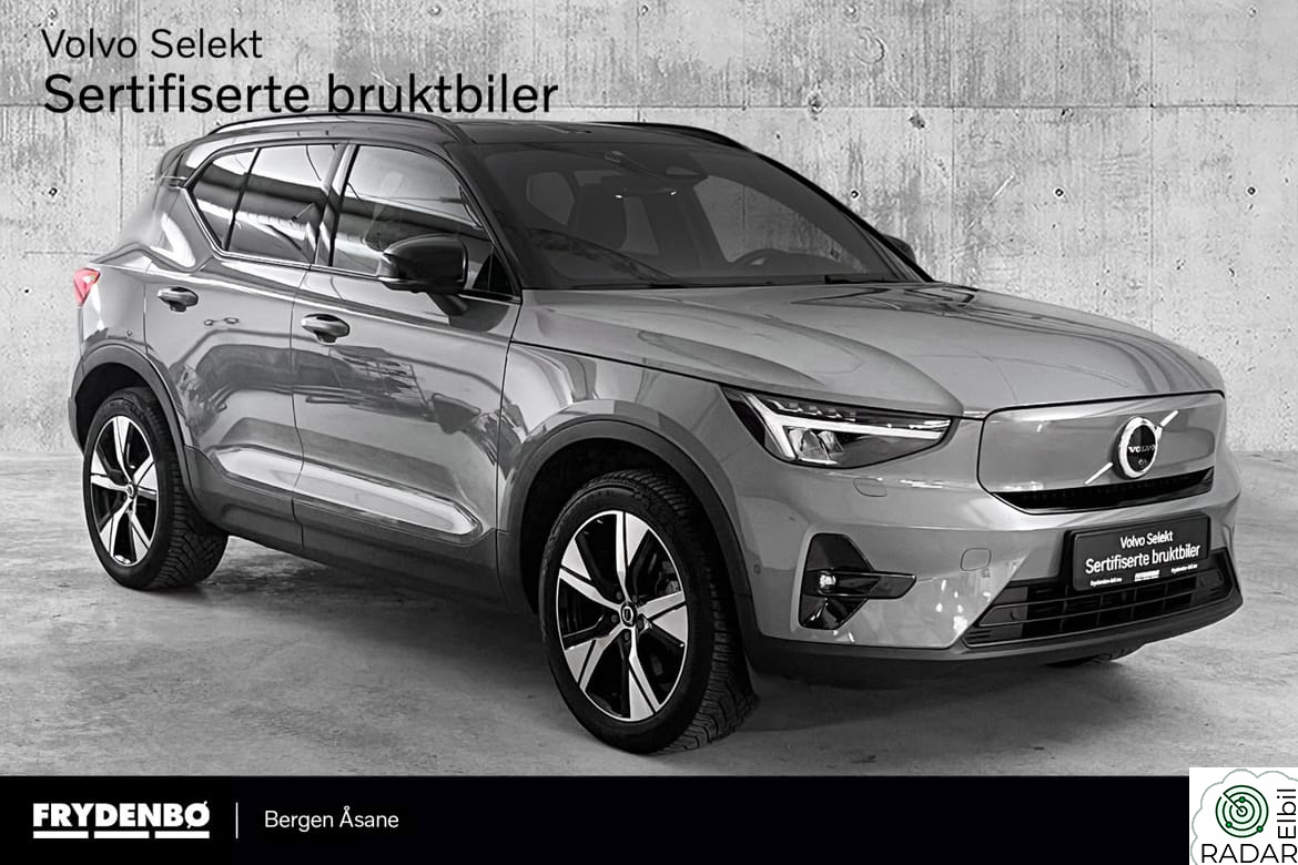 VOLVO XC40 Recharge Twin Ultimate KROK|20"|PANO|360|H&K|8år*
