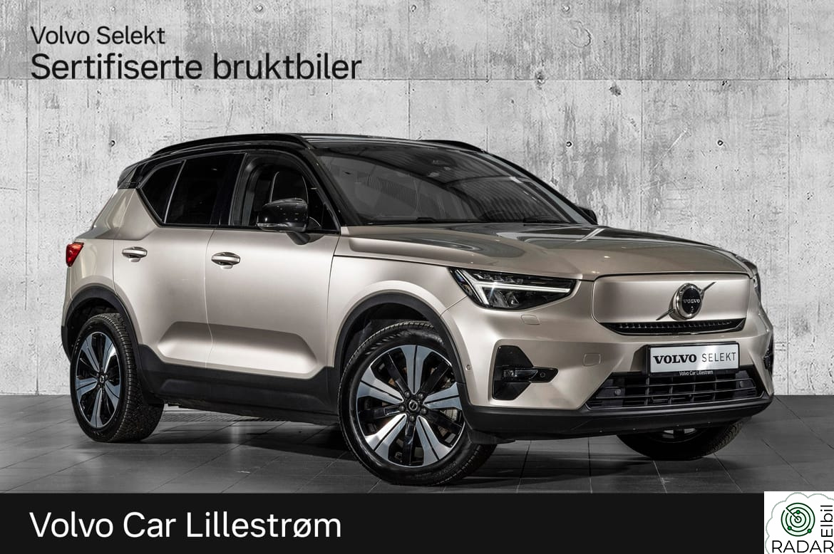 VOLVO XC40 El. Twin Ultimate 408Hk Hengerfeste 360kamera