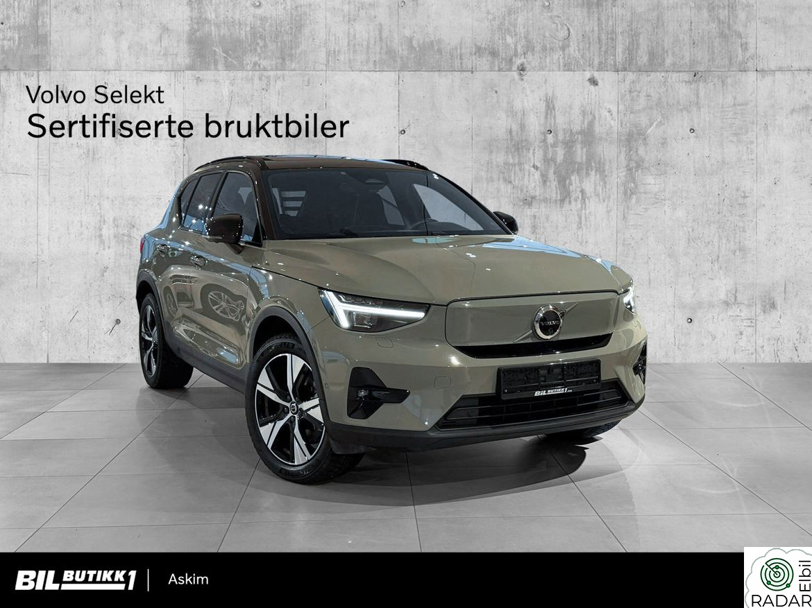 VOLVO XC40 Twin Ultimate - 360' cam/Pixellys/Panorama/Varmepumpe