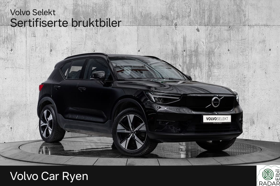 VOLVO XC40 El. Twin Ultimate 408Hk. Topputstyrt!