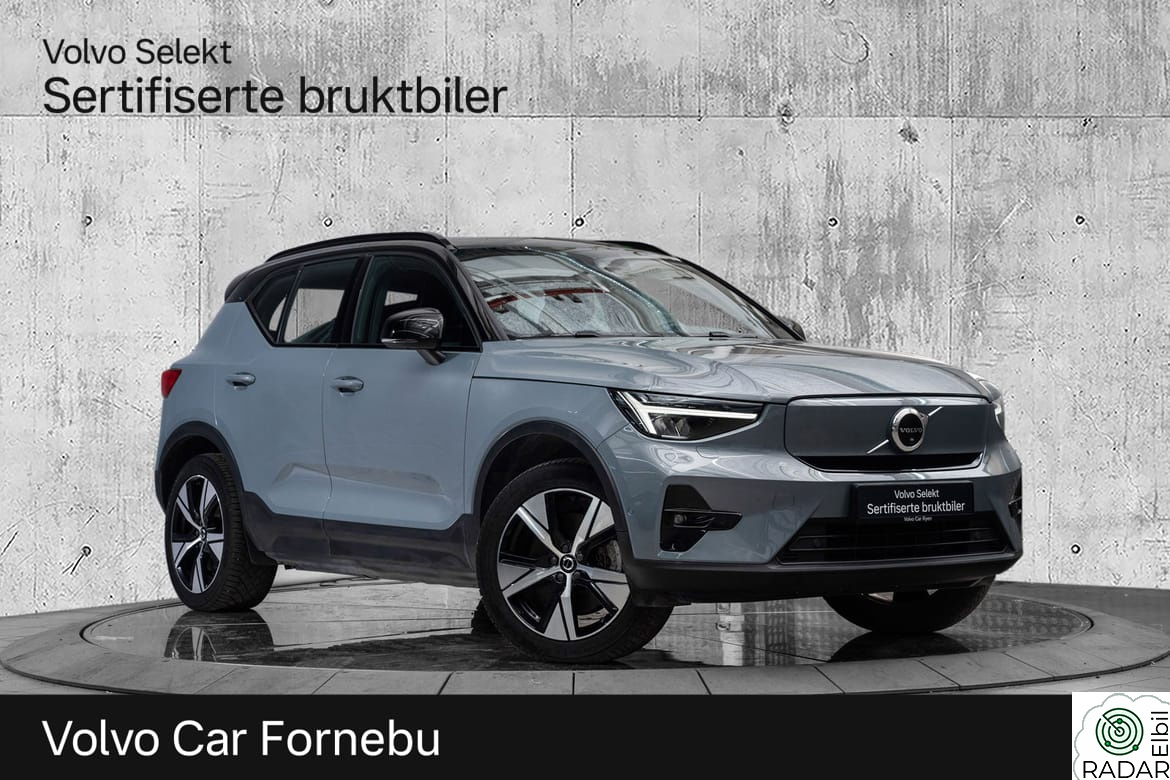 VOLVO XC40 El. Twin Ultimate 408Hk. Topputstyrt!
