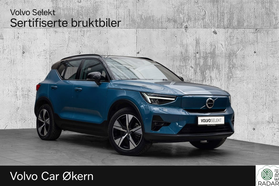 VOLVO XC40 El. Twin Ultimate 408Hk. Topputstyrt! Hengerfeste