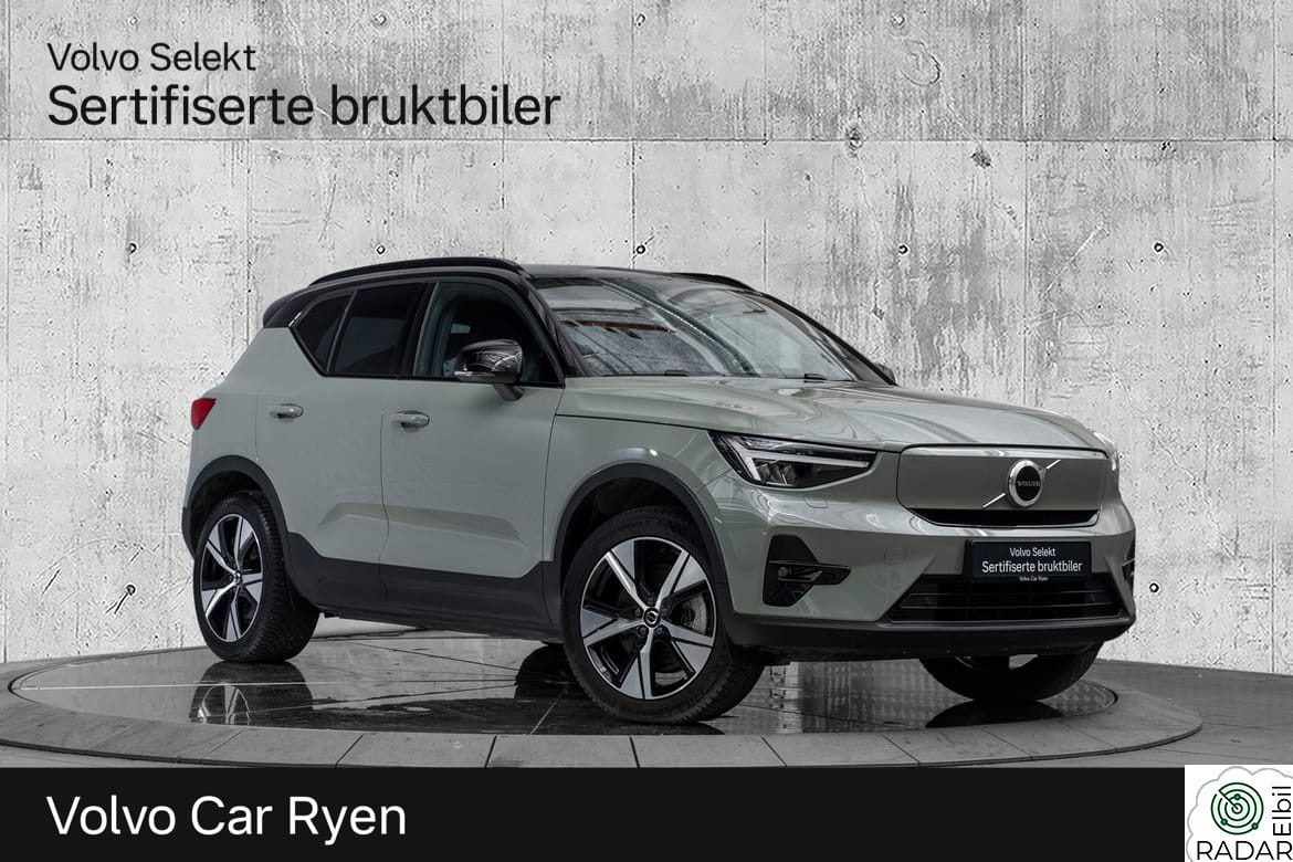 VOLVO XC40 El. Twin Plus 408Hk. Hengerfeste!