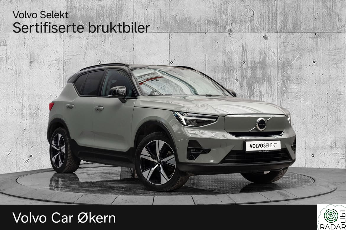 VOLVO XC40 El. Twin Ultimate 408Hk. Topputgaven!