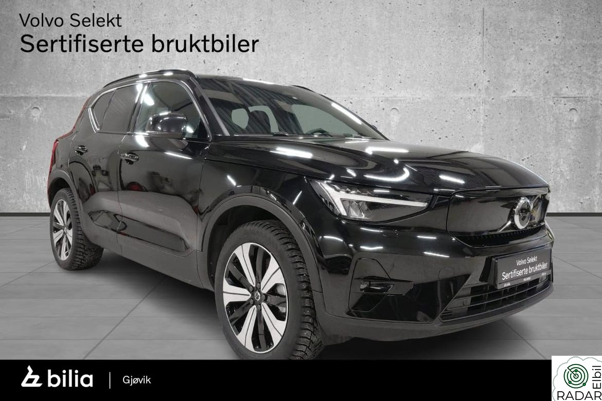 VOLVO XC40 Twin Plus V-pumpe Tonede ruter Volvo on Call H-feste