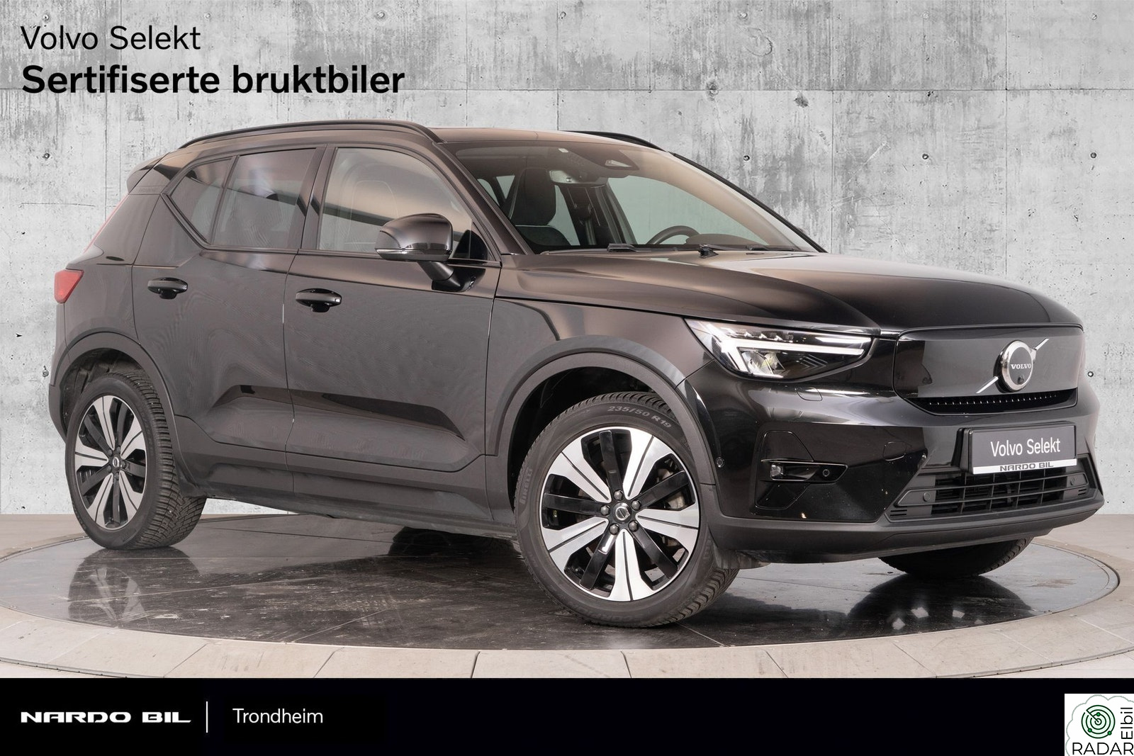 VOLVO XC40 408 hk Ultimate. 360/Soltak/VOC/Varmepumpe/HK