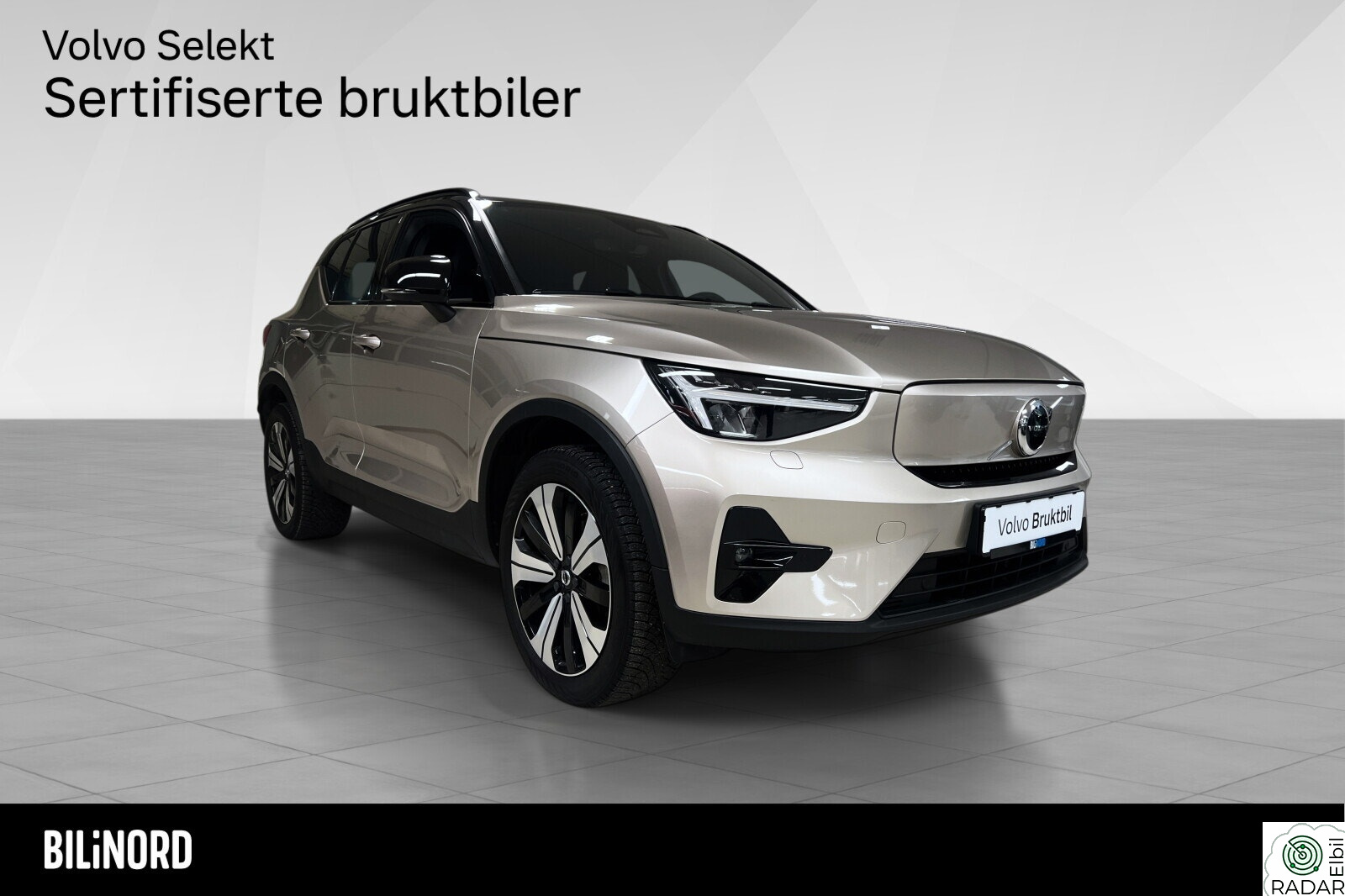 VOLVO XC40 Recharge Twin 408hk AWD Plus Opvarmet ratt, ryggekamera