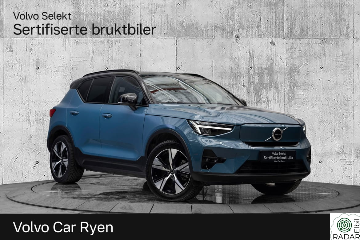 VOLVO XC40 Twin Ultimate Panoramaglasstak 360-Ryggekamera