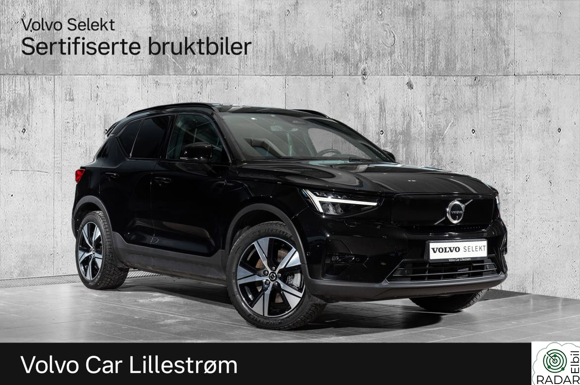 VOLVO XC40 Recharge Twin Ultimate Hengerfeste 360kamera, 20" felg