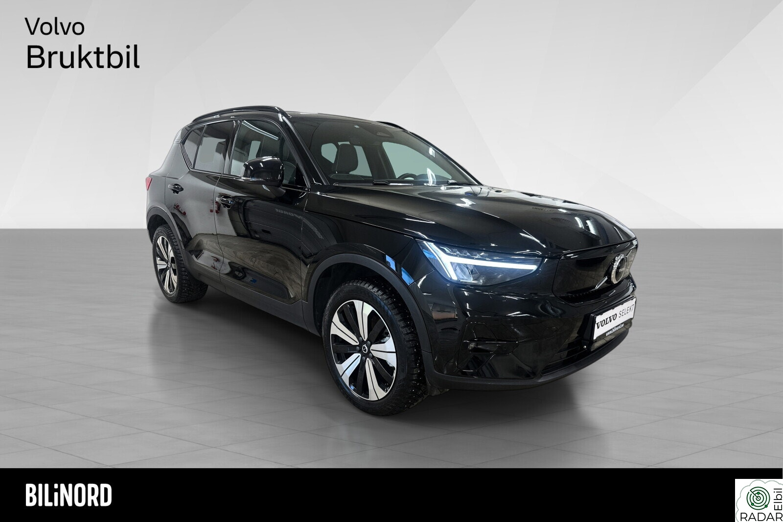 VOLVO XC40 Recharge Twin 408hk AWD Plus Led bar, Krok , Varmepumpe