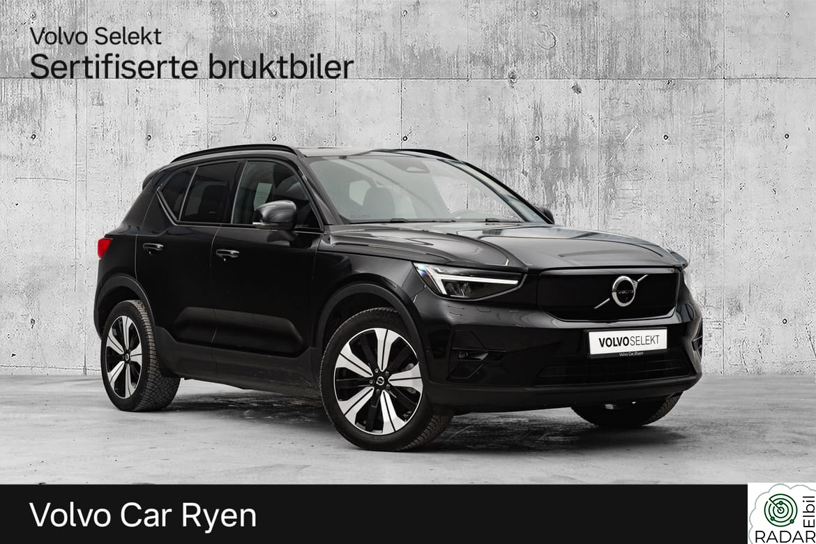 VOLVO XC40 El. Twin Ultimate 408Hk. Topputstyrt!