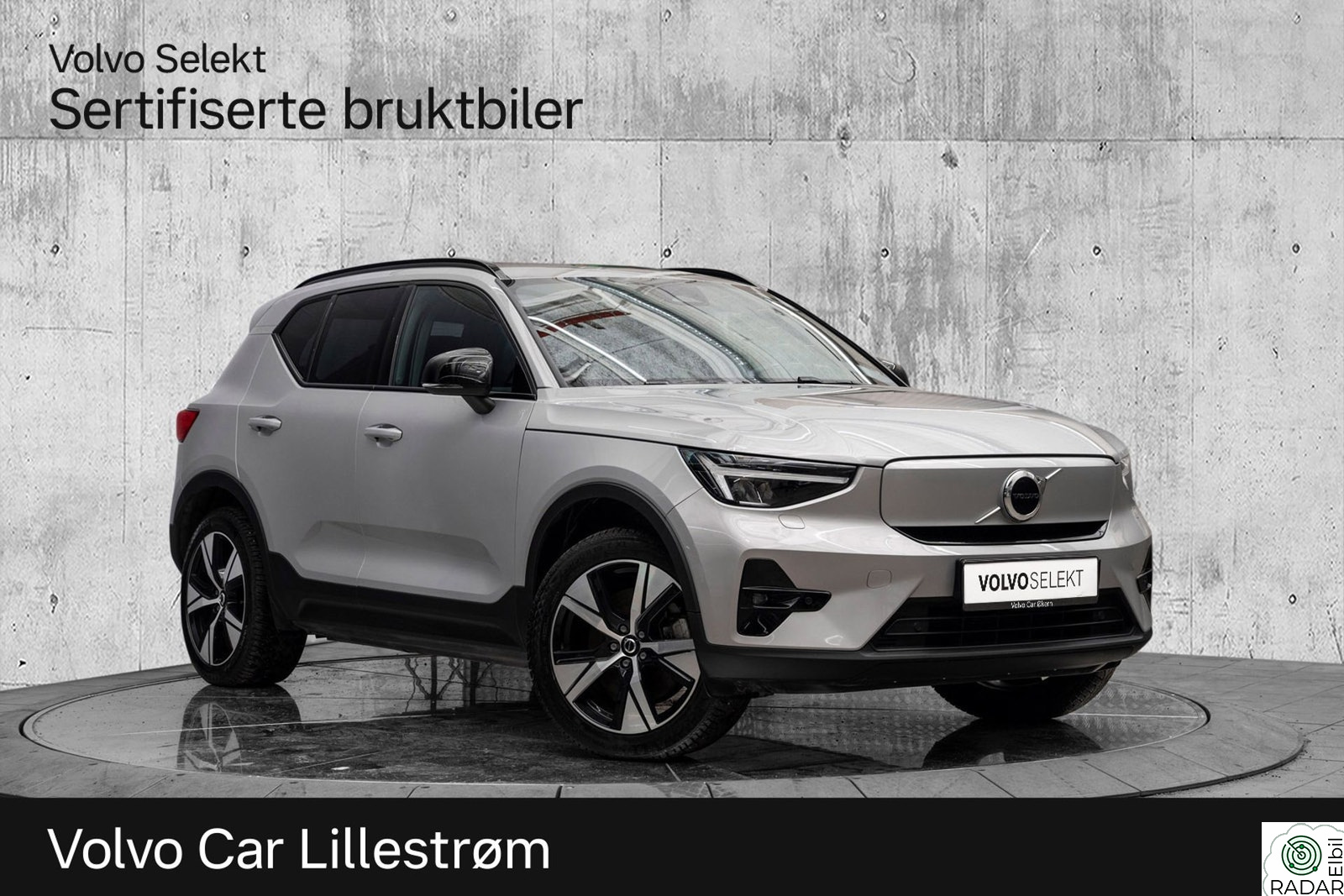 VOLVO XC40 El. Twin Plus 408hk AWD - Flott fargekombinasjon!