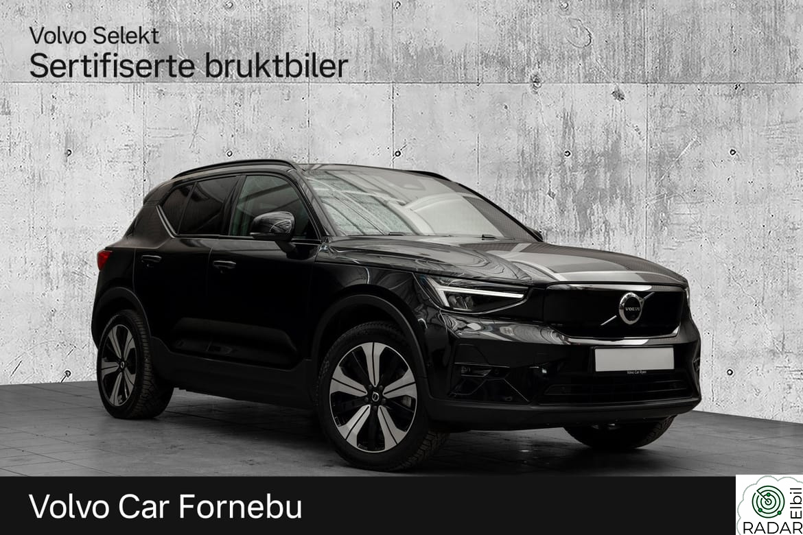 VOLVO XC40 El. Twin Ultimate 408Hk. Topputstyrt! Hengerfeste H/K