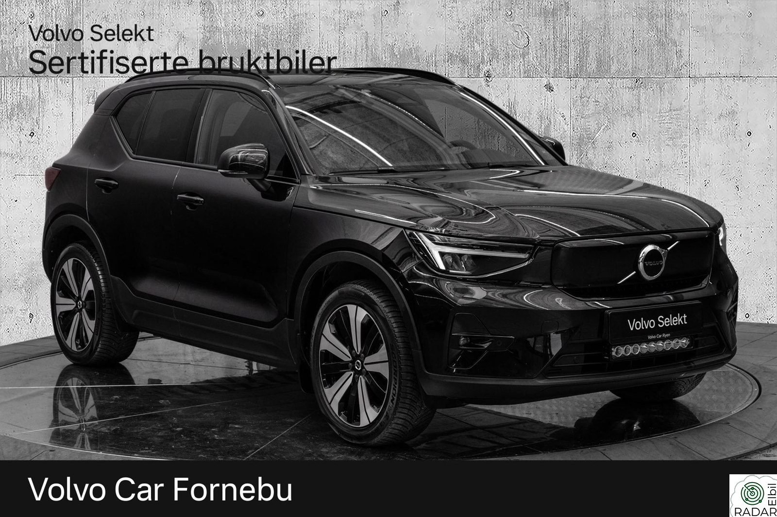 VOLVO XC40 El. Twin Plus 408Hk. Hengerfeste og LED-Bar