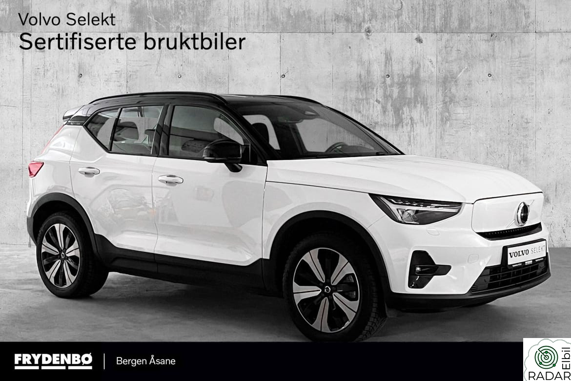 VOLVO XC40 Recharge Twin Plus VPUMPE|OPPVRATT|PIXEL|RKAM++