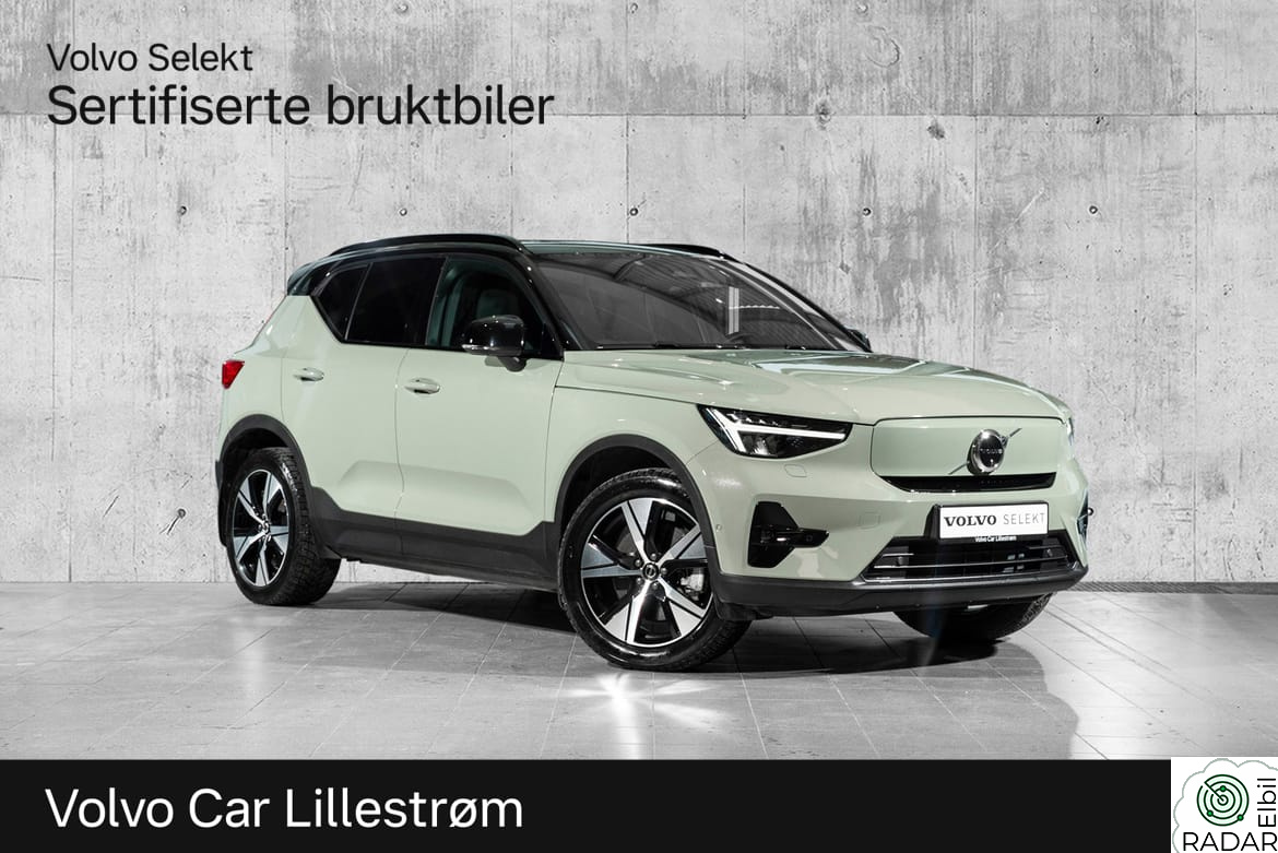 VOLVO XC40 Recharge Twin Ultimate Panoramasoltak Hengerfeste H&K