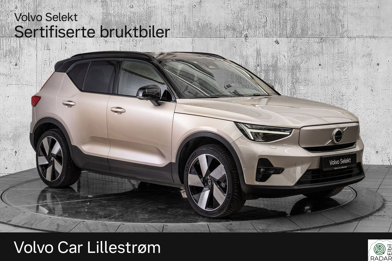 VOLVO XC40 El. Twin Ultimate 408Hk. Topputstyrt!