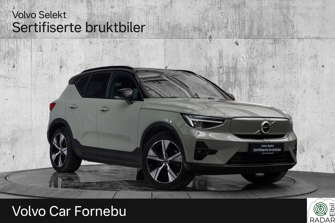 VOLVO XC40 Twin Ultimate 408Hk - Høyt Utstyrsnivå!