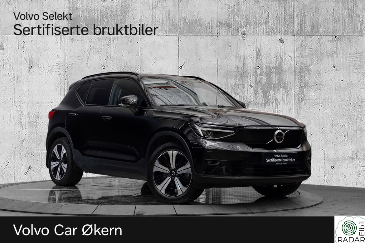 VOLVO XC40 El. Twin Ultimate 408Hk. Topputstyrt!