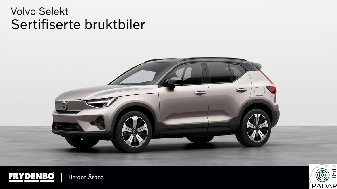 VOLVO XC40 Recharge Twin Ultimate 19"|PANO|360|H&K|8år*