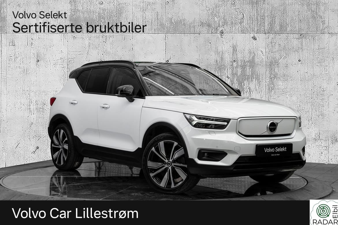 VOLVO XC40 P8 Recharge 408Hk. Topputstyrt!