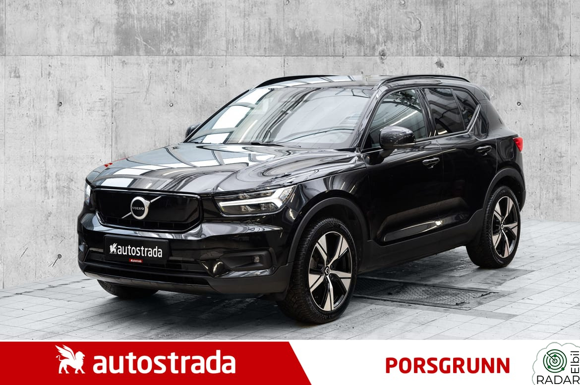 VOLVO XC40 P8 Recharged AWD - Varmepumpe|Kamera|Aktive LED|Krok++