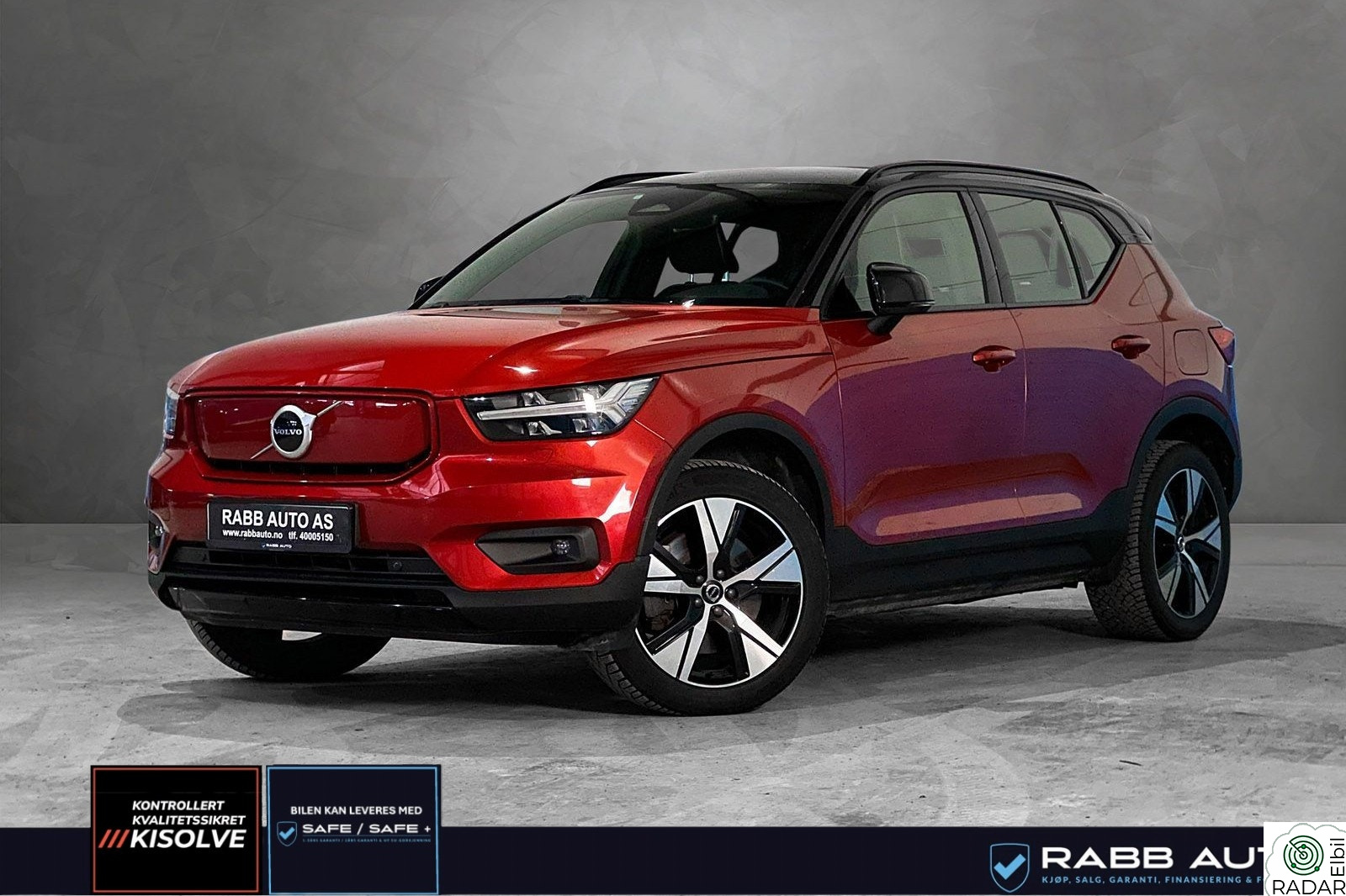 VOLVO XC40 R-Design / 1-eier /414km wltp / VOC / Blis / Safe