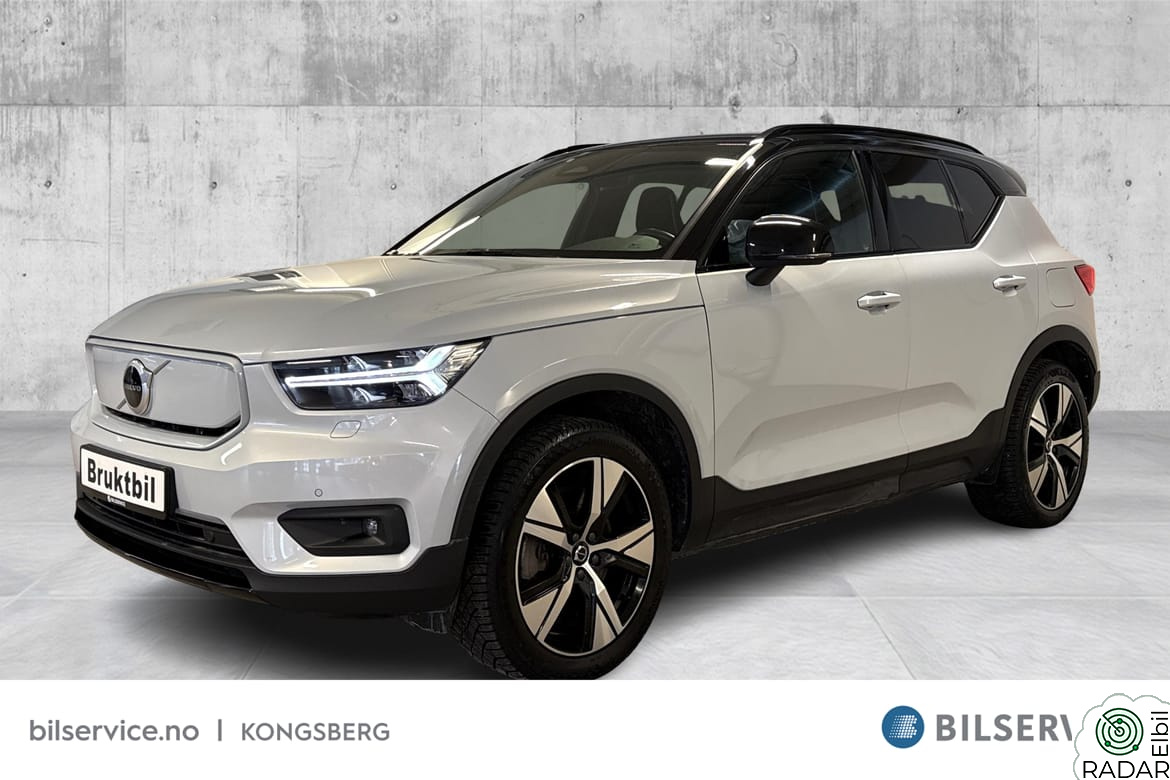 VOLVO XC40 Recharge P8/Krok/El. stolpakke/V.pumpe/ACC/Kamera
