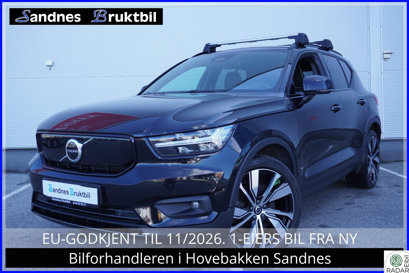 VOLVO XC40 P8 AWD R-DESIGN KROK,PANO,KAMERA,ACC,DELSKINN,NAVI,LED