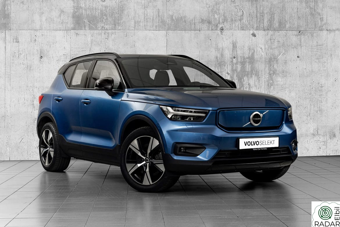 VOLVO XC40 El. P8 AWD Core 408Hk. Hengerfeste!