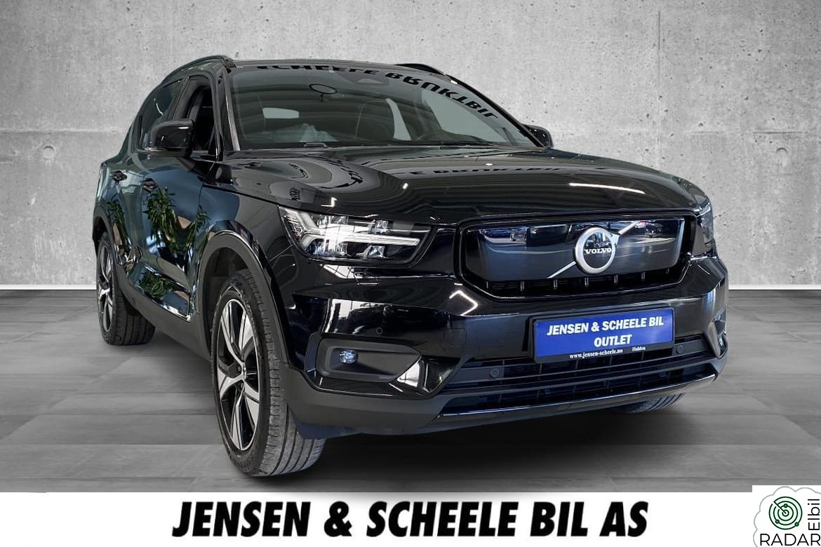 VOLVO XC40 Recharge P8 Pure electric AWD, Velutstyrt