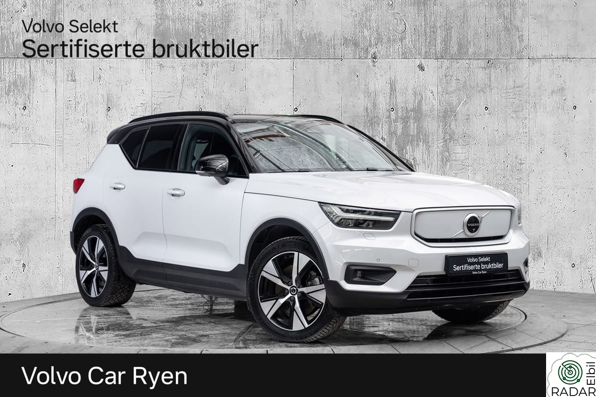 VOLVO XC40 P8 AWD Recharge Core 408Hk. Hengerfeste!