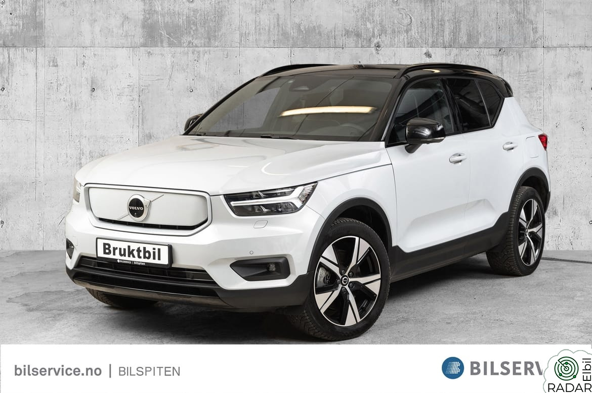 VOLVO XC40 Recharge P8 AWD/360/Krok/Oppv.frontrute/V.pumpe