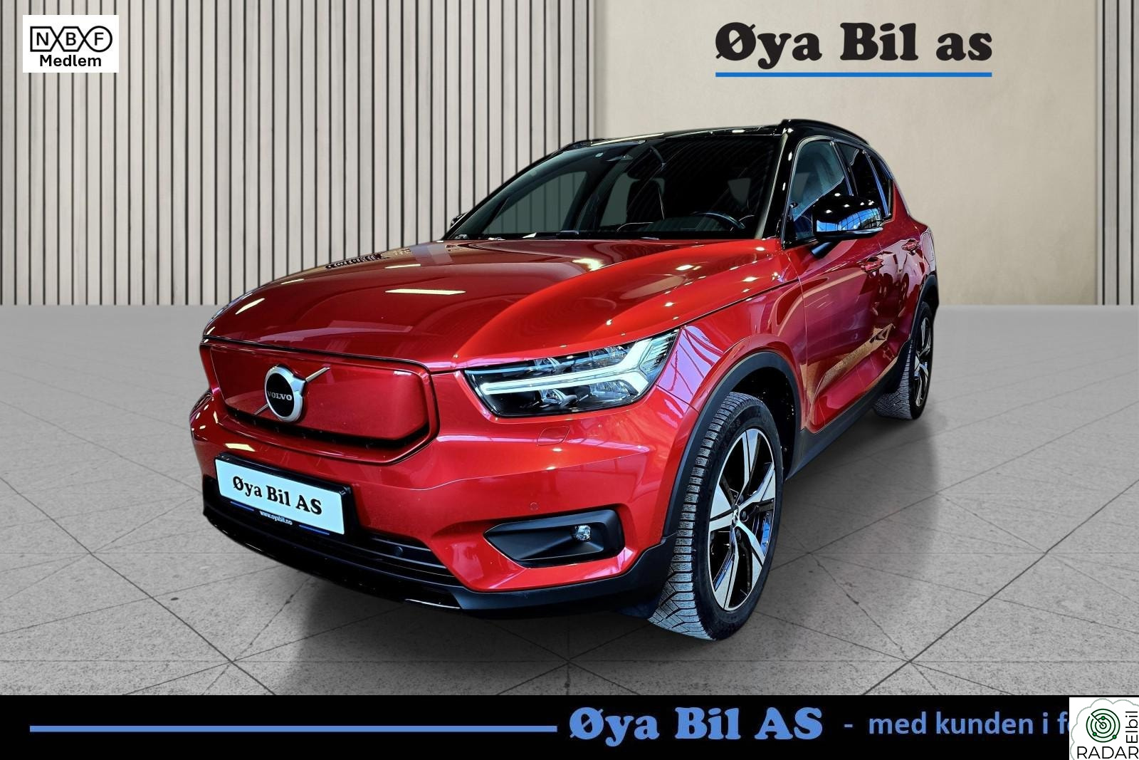 VOLVO XC40 P8 RECHARGE TWIN ENGINE-AWD/NAVI/KROK/VARMEPUMPE++