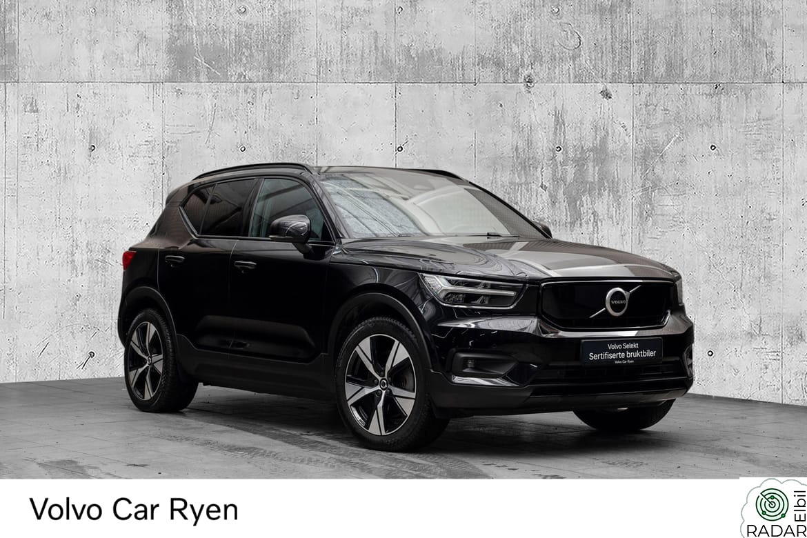 VOLVO XC40 P8 AWD Recharge 408Hk. Velutsyrt!
