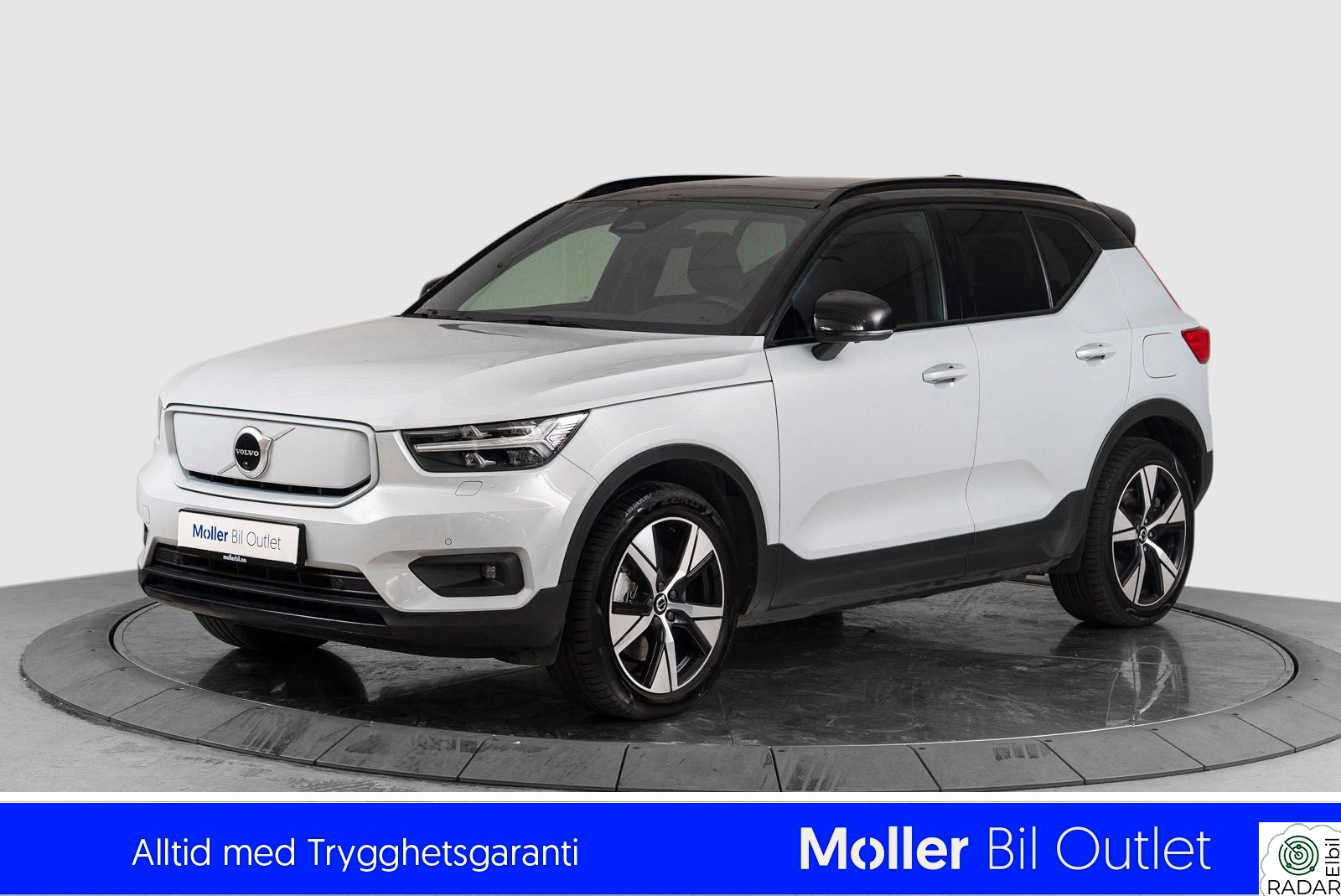 VOLVO XC40 Recharge Twin 408hk AWD Plus -360Kam,Pano,HK,Skinn,Krok