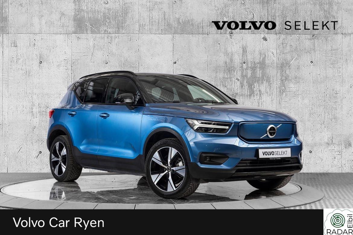 VOLVO XC40 P8 EL-Bil AWD 408Hk. Mye Utstyr!