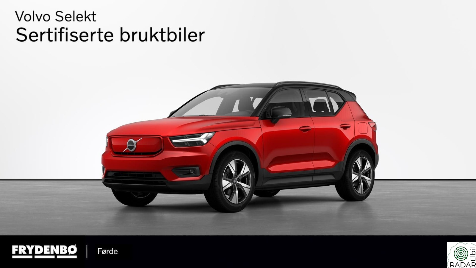 VOLVO XC40 Recharge P8 KROK|LYS.PK|V.PUMPE|ACC|8år*