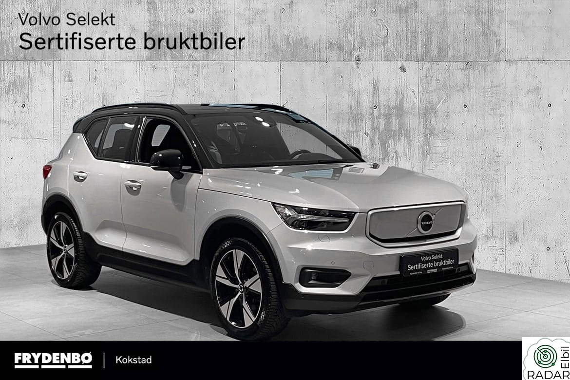 VOLVO XC40 Recharge P8 KROK|STOL.PK|LYS.PK|LAST.PK|19"|8år*