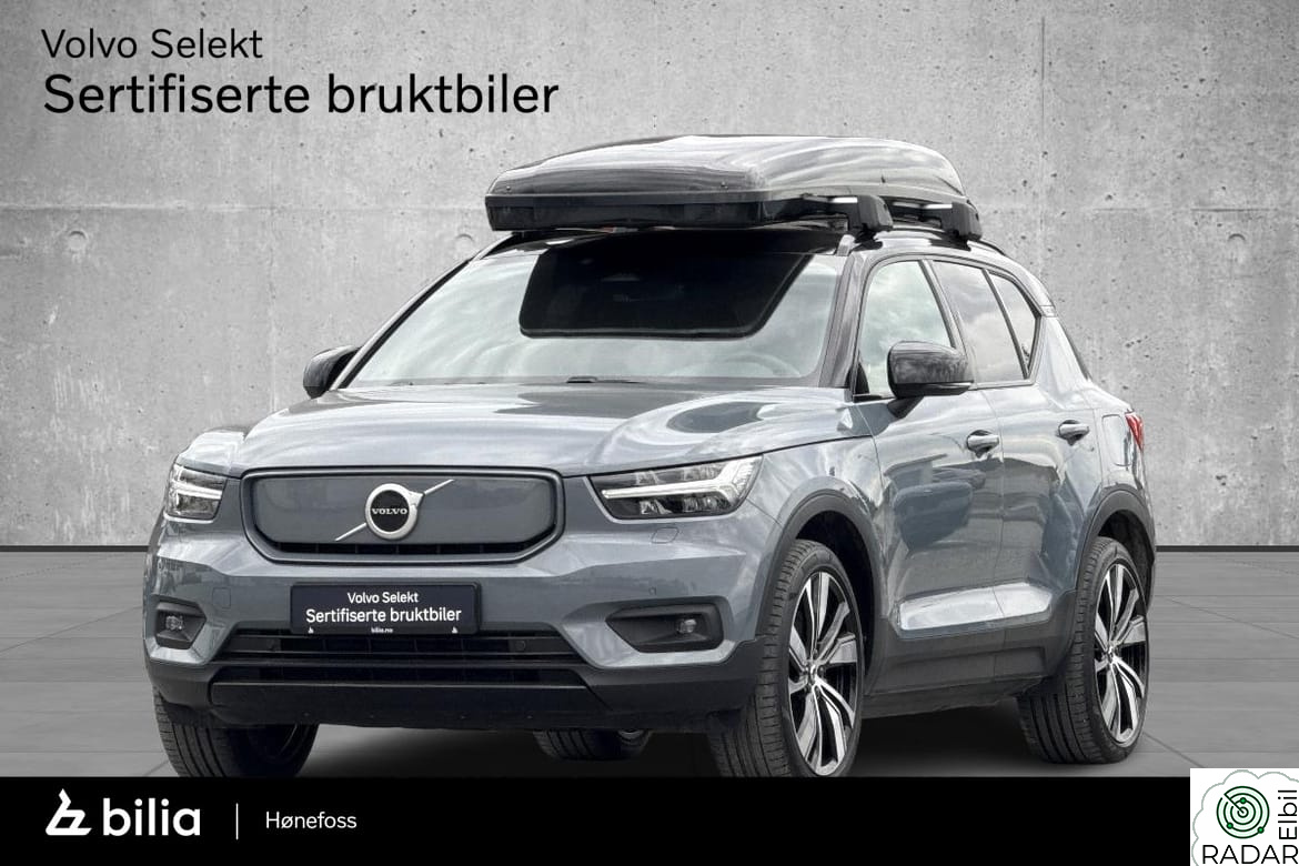 VOLVO XC40 Recharge P8 Pure Electric Mye Utstyr+Skiboks!
