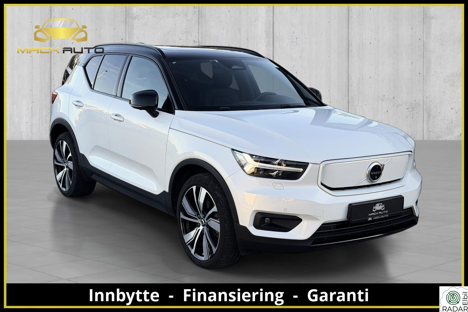 VOLVO XC40 P8 RECHARGE 408HK / PANO / KROK / SKINN / 360KAM / H&K