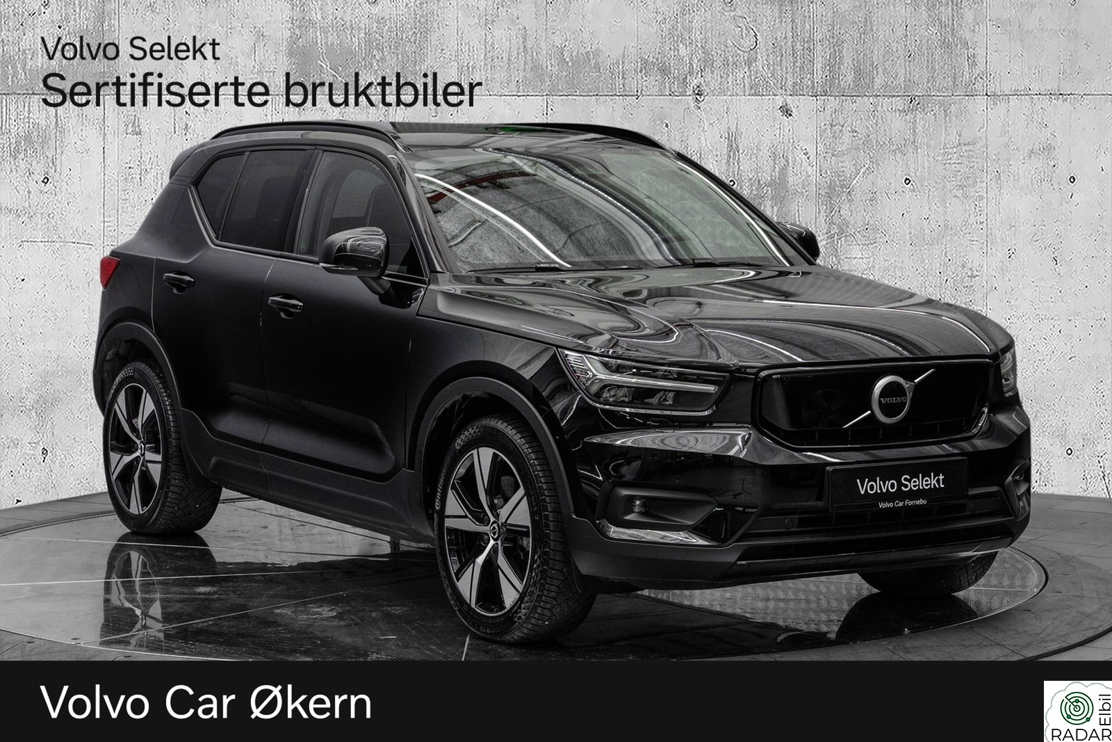 VOLVO XC40 P8 AWD Recharge 408Hk. Velutstyrt!