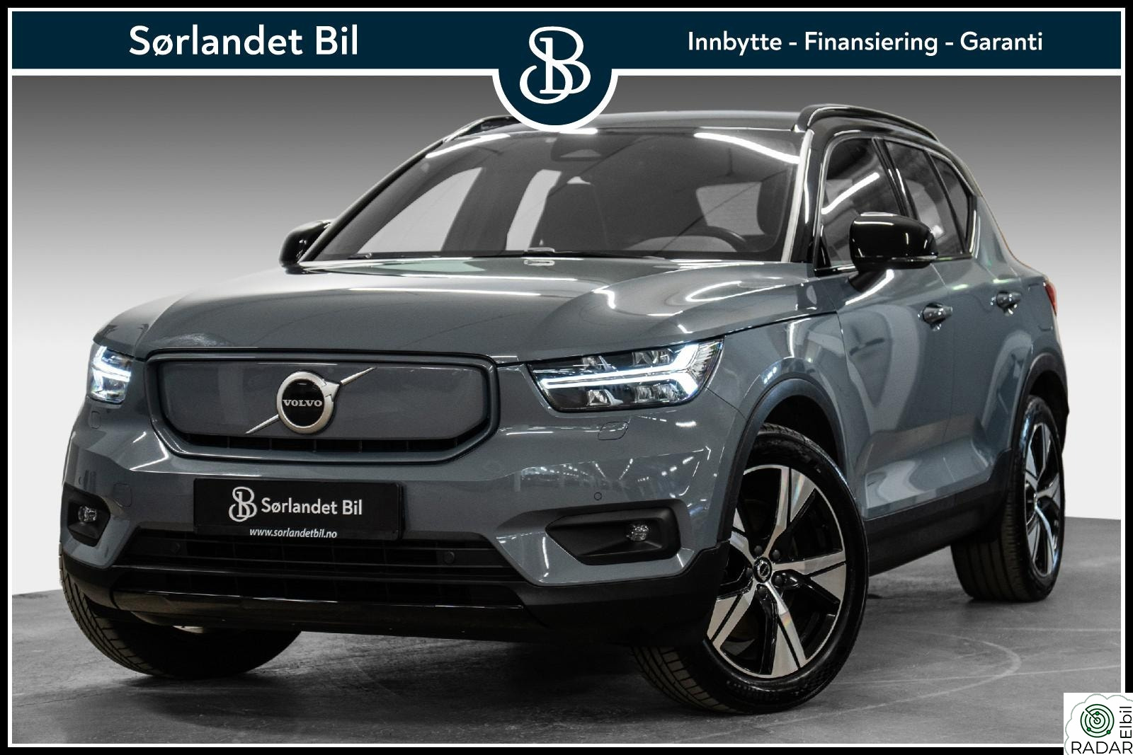 VOLVO XC40 P8 RECHARGE AWD / ACC / RATTVARME/ VARMEPUMPE / KROK