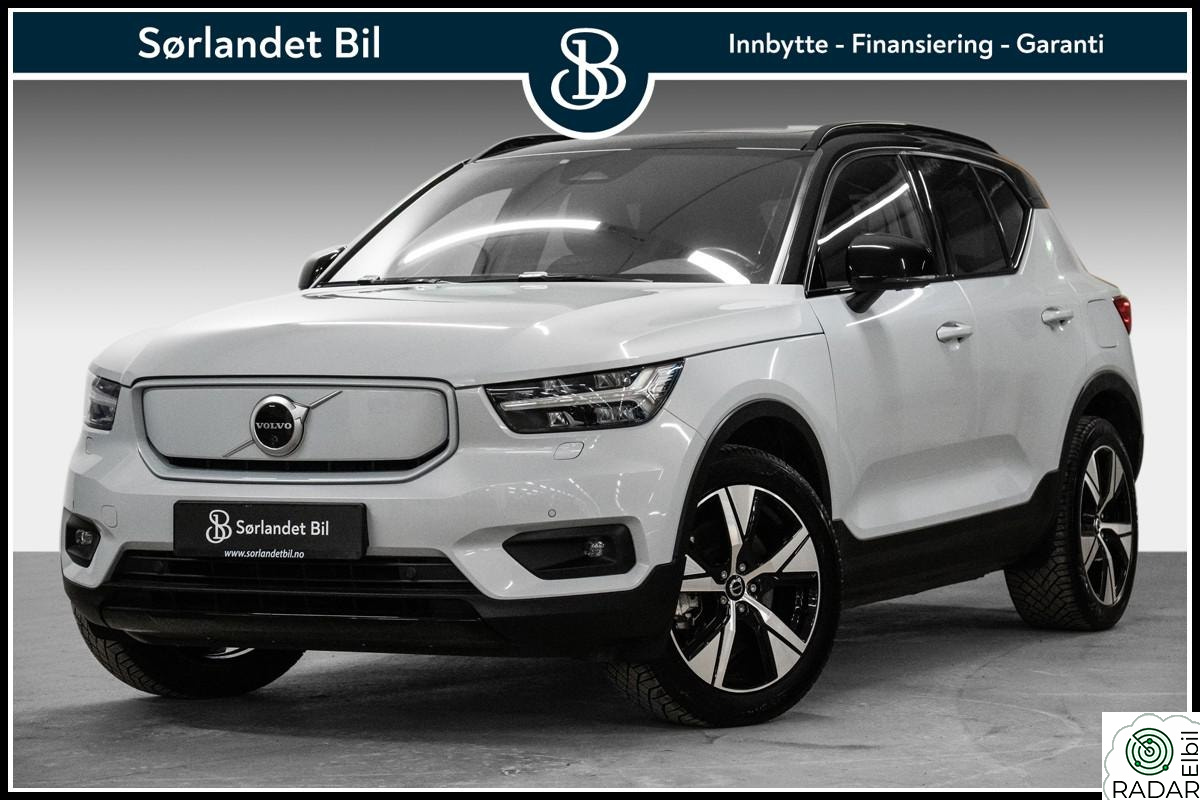 VOLVO XC40 P8 Recharge AWD / ACC / SKINN / PANO / HARMAN / KROK