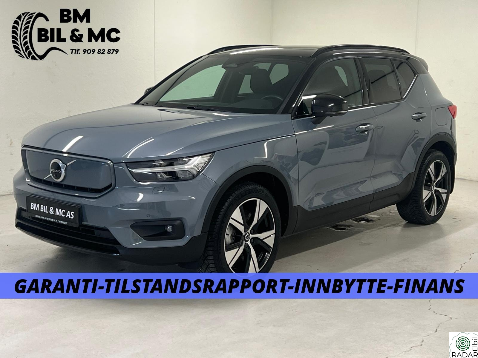 VOLVO XC40 P8 AWD 1-eier-Skinn-Panorama-Harman/Kardon lyd-Krok