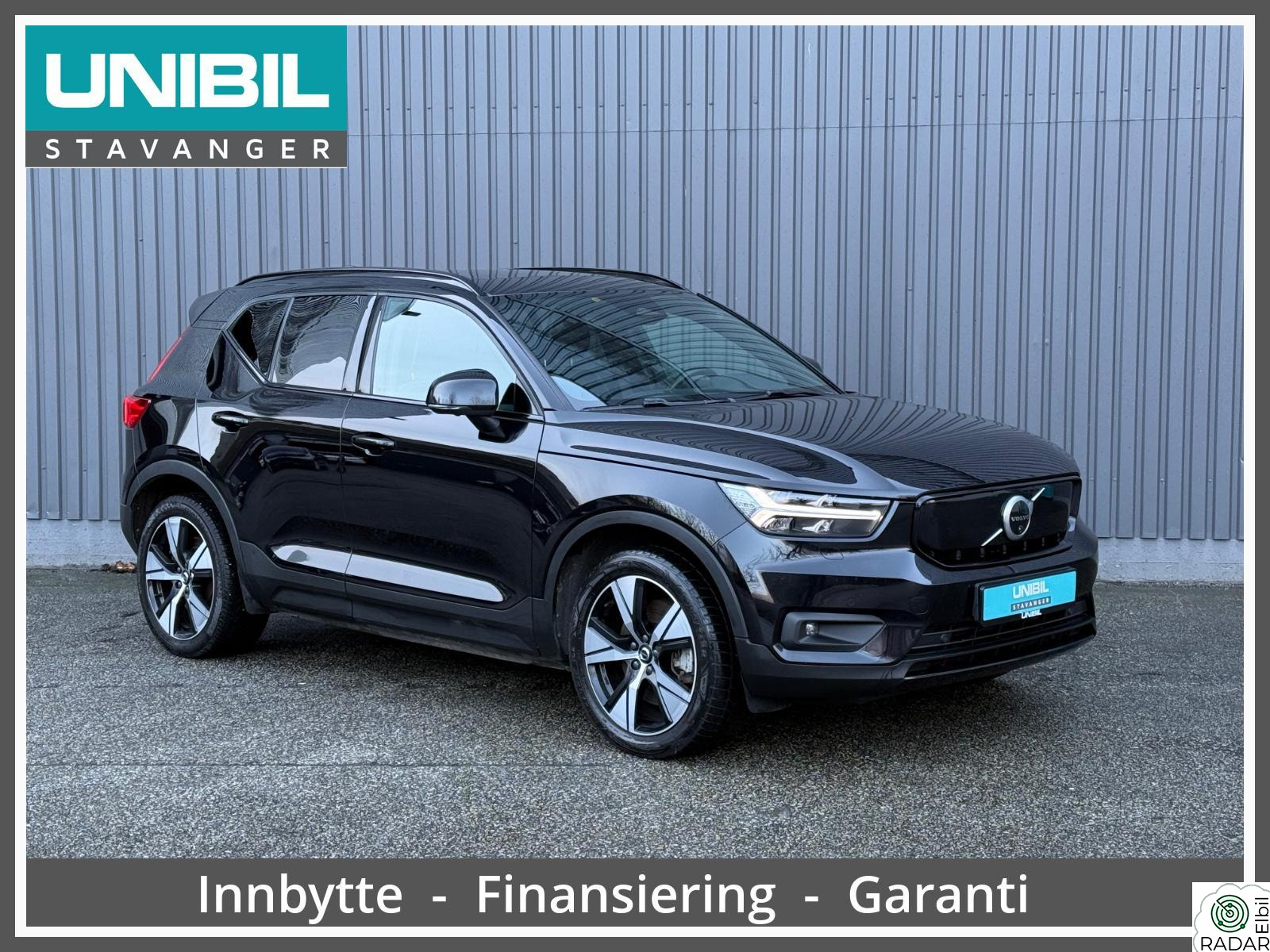 VOLVO XC40 P8 AWD Recharge 408hk PANO KROK SKINN/ALCANTARA++1 Eier